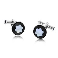 Gemelli Montblanc Uomo in Acciaio Madreperla 123810 - 123810